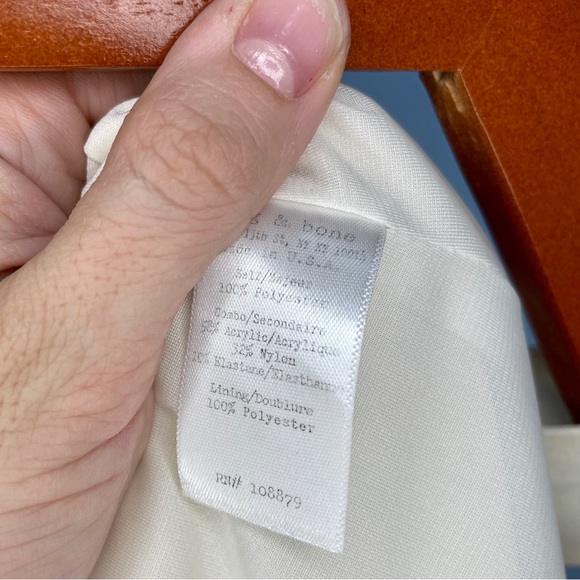 Rag & Bone - Silky Clemence Tank in Antique White - women’s size XS - Picture 3 of 5